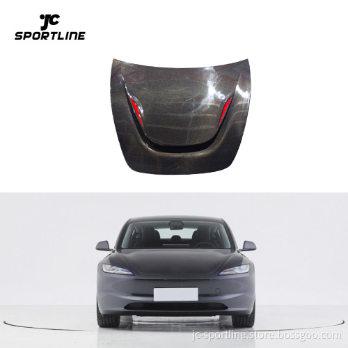 Dry Carbon Fiber Front Trunk Hood for Tesla Model 3 2023